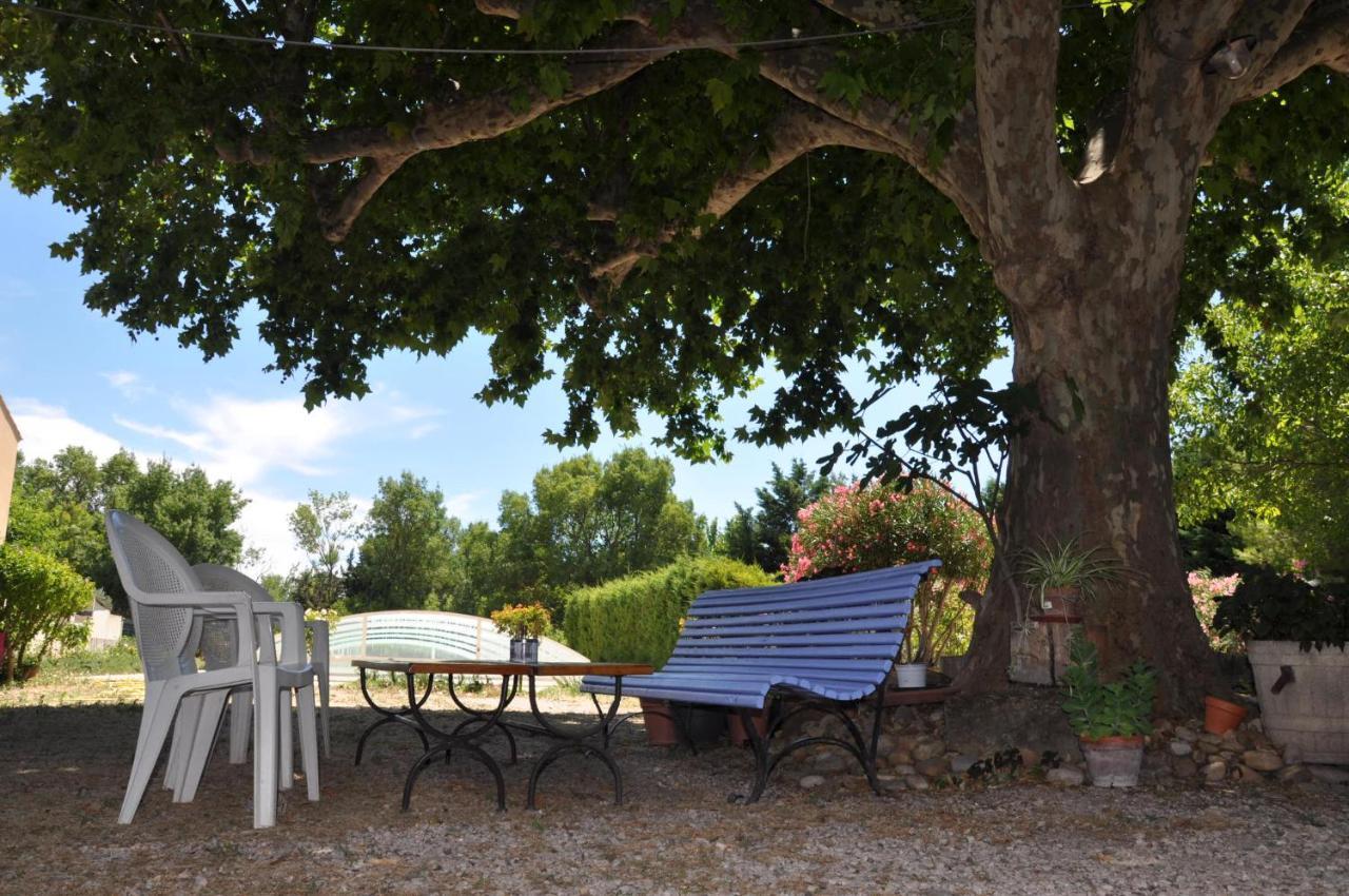 לינה וארוחת בוקר Entraigues-sur-la-Sorgue La Ferme De Tonton Jules Et Mame Julia מראה חיצוני תמונה
